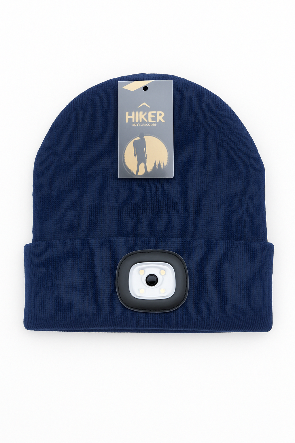 Rechargeable LED Light Beanie Hat