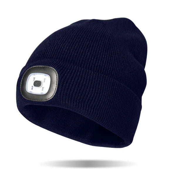 Toque with Rechargeable LED